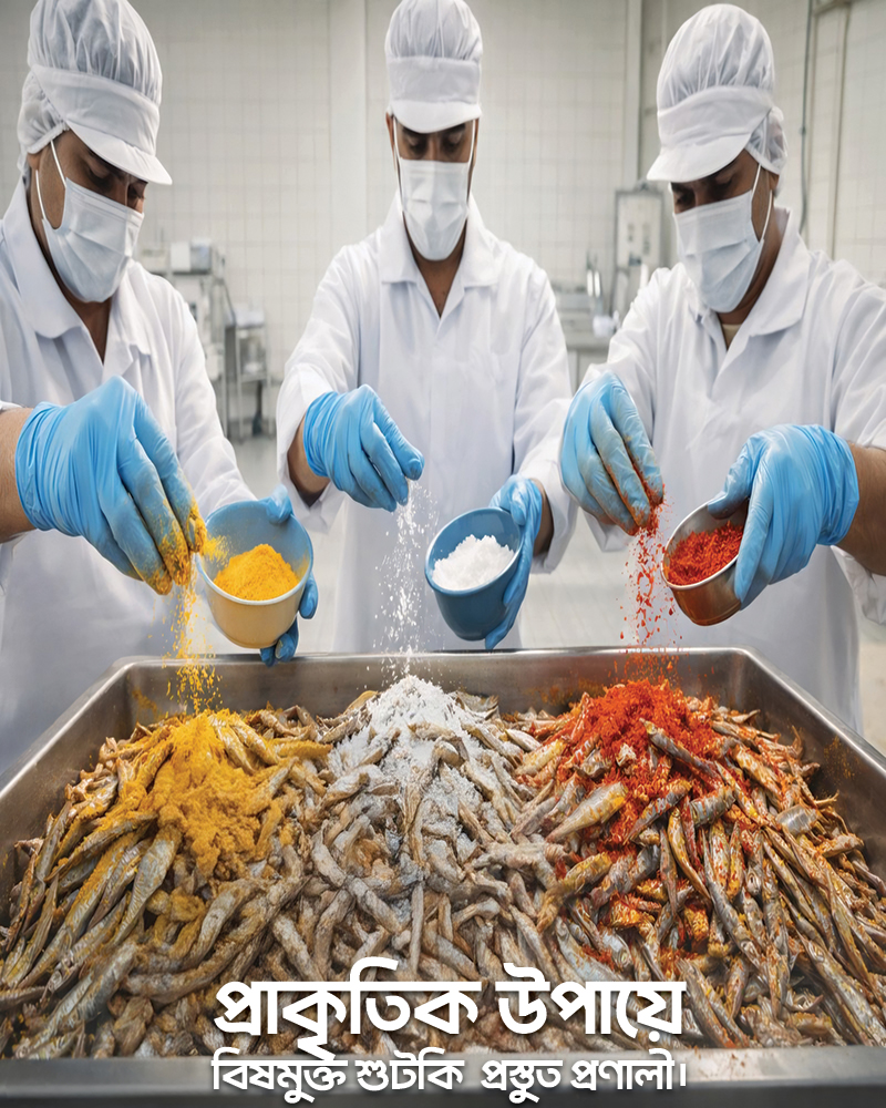 প্রাকৃতিক মসলা ও শুঁটকি প্রক্রিয়াজাতকরণ